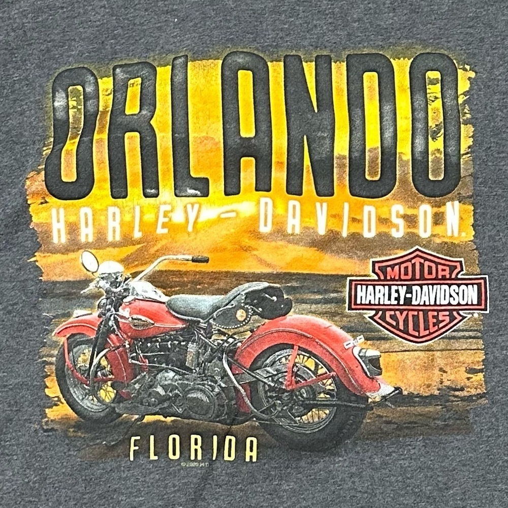 Harley Davidson Orlando Full Zip Hoodie - Picture 3 of 6